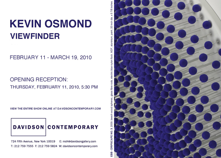 VIEWFINDER AT DAVIDSON CONTEMPORARY NYC